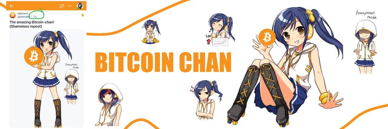 Bitcoin-chan banner