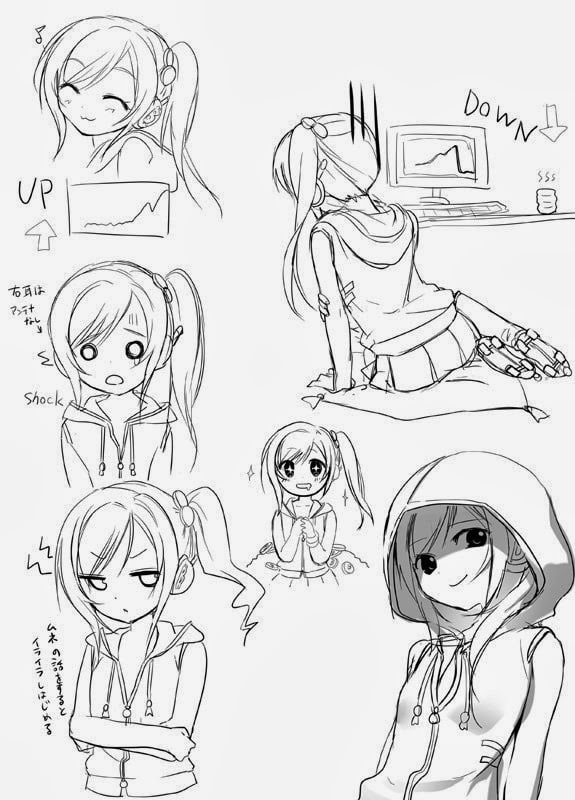 Bitcoin-chan design